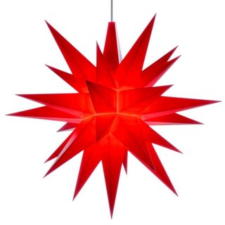 Herrnhuter Stern A1e rot ca 13cm LED