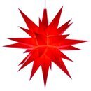 Herrnhuter Stern A1e rot ca 13cm LED